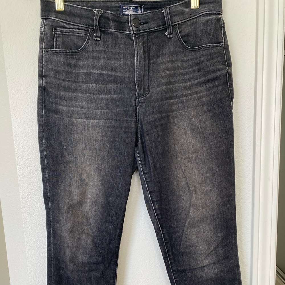 Abercrombie and Fitch black jeans size 29/8